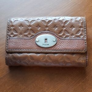 Fossil Leather Clutch Style Wallet